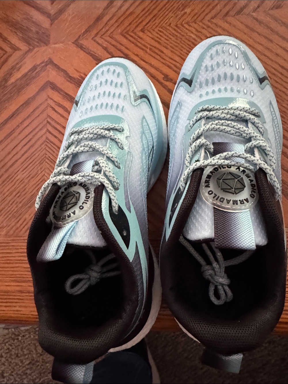 Light Teal Women's Athletic Running Shoes